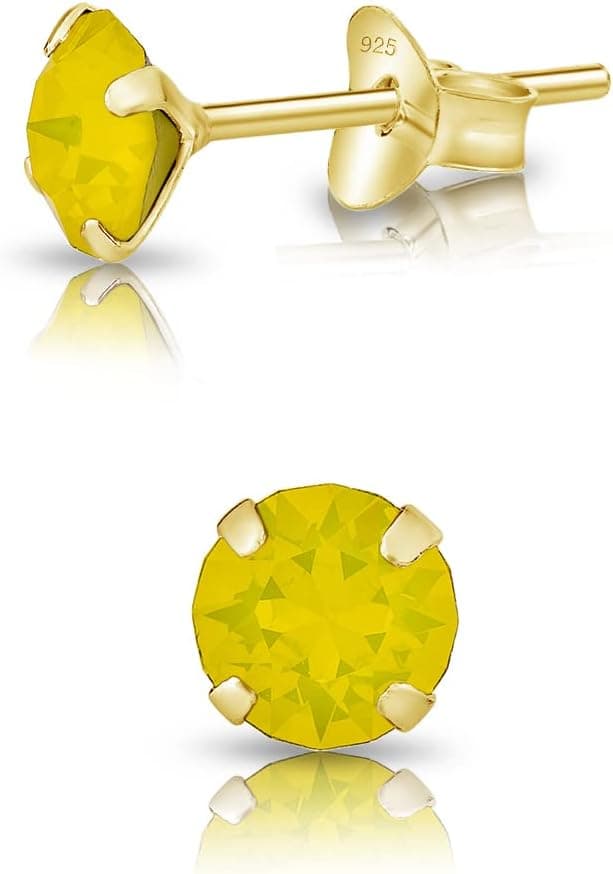 Detalle 2 de 925 Sterling Silber Ohrstecker 5 mm von DTPsilver