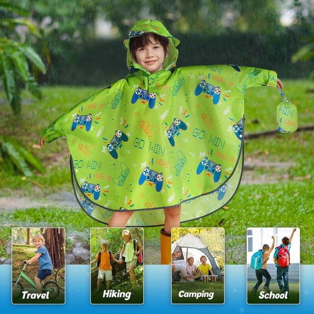 Thumbnail 6 de WAWSAM Regenponcho Kinder Regenjacke