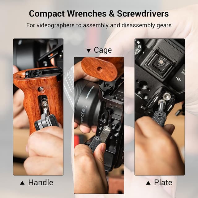 Detalle de SMALLRIG 4681 set multiutensile 7-in-1 🛠