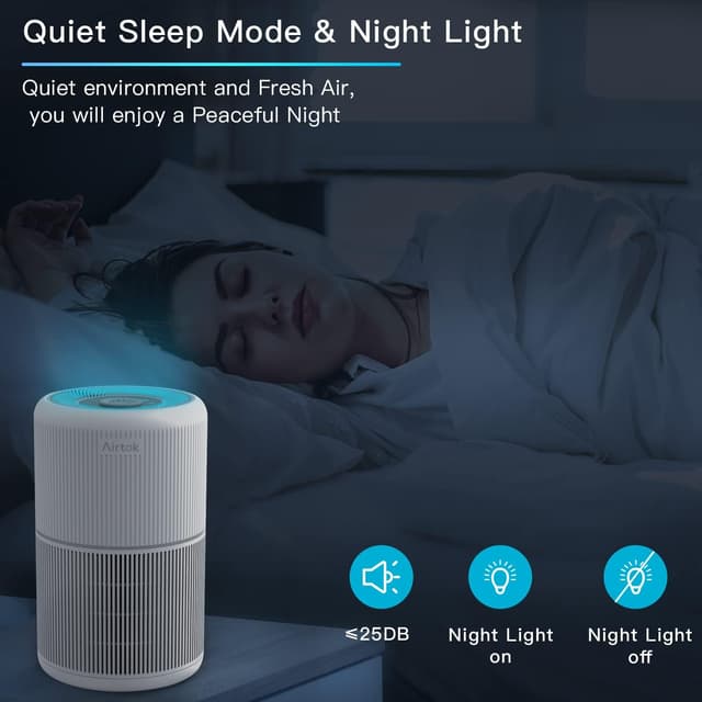 Thumbnail 3 de AIRTOK AP0601 Air Purifier for Bedroom