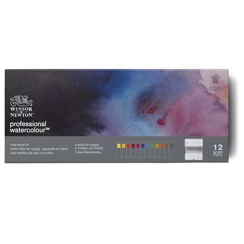 Thumbnail 10 de Winsor & Newton Set de viaje de acuarelas 🎨 12 tubos