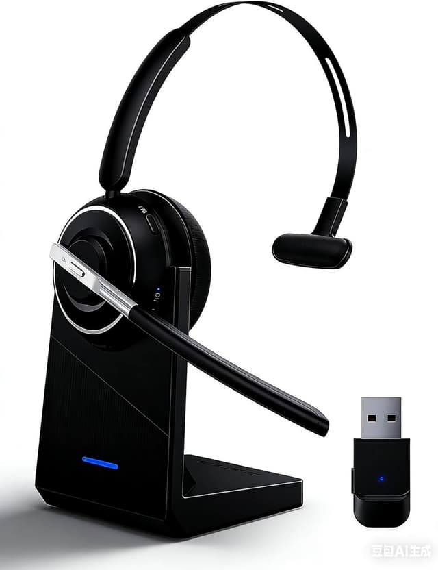 Thumbnail 6 de Bluetooth Headset V5.2 Wireless Headset with Mic