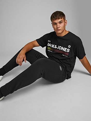 Thumbnail 8 de JACK & JONES Pantalones de Sudadera Regulares Negros XL 🖤