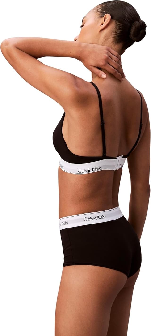 Detalle 2 de Calvin Klein Women’s Lightly Lined Plunge Triangle Bralette