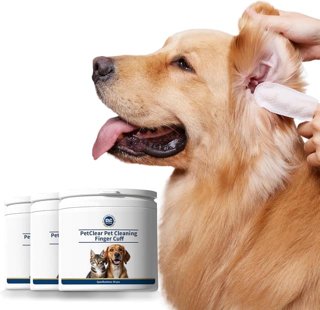 Imagen de PETCLEAR Ohrpflege Finger-Pads Hunde & Katzen en OfertitasTOP