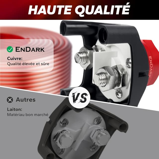 Thumbnail 2 de ENDARK Coupe batterie 275A