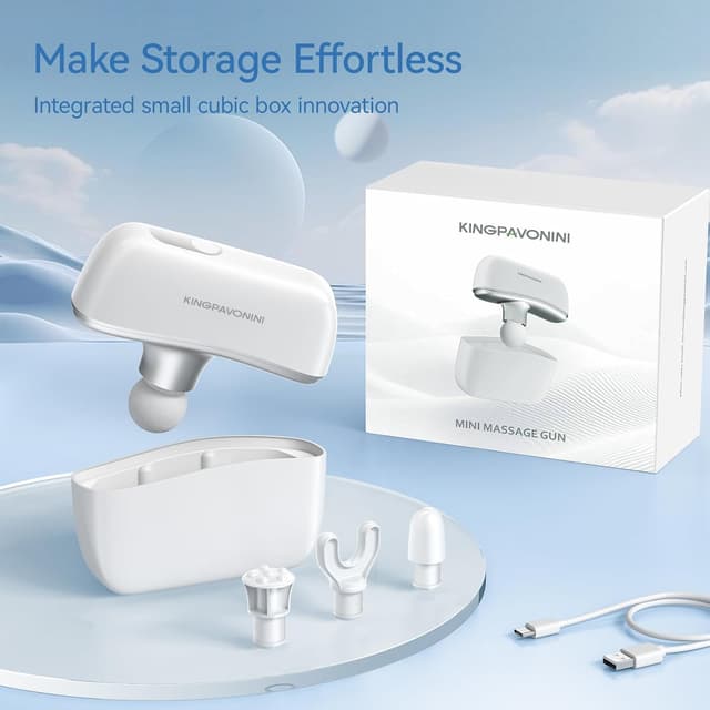 Detalle 2 de KingPavonini Mini Massage Gun 0.5 lbs