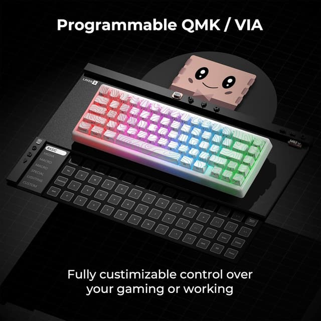 Thumbnail 4 de HITIME XVX M67 60% wireless keyboard ⌨