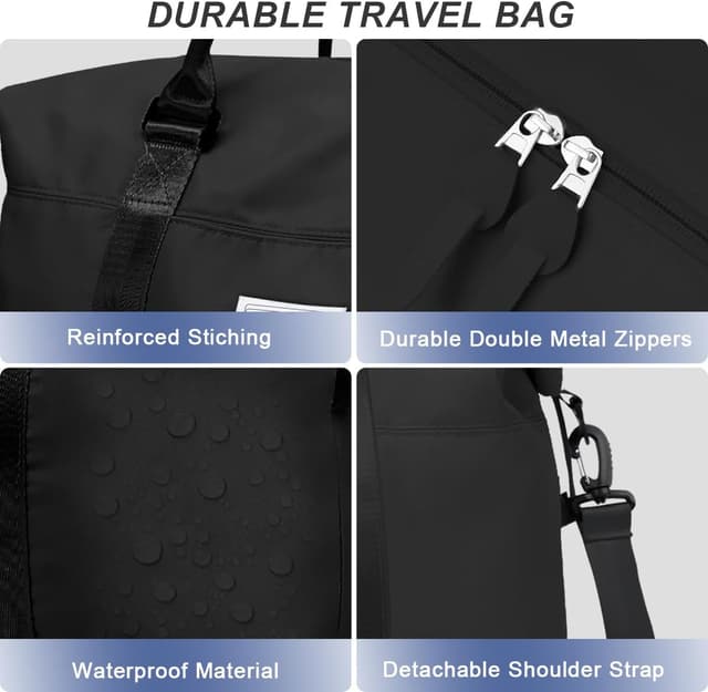 Thumbnail 6 de VMIKIV Sports Gym Bag women’s travel duffle bag with wet pocket, 27L capacity