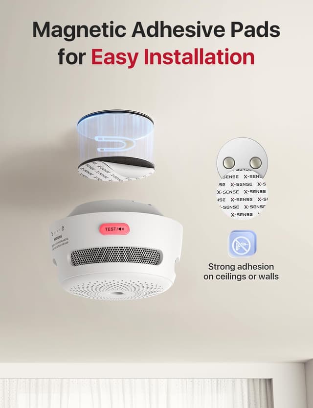 Thumbnail 3 de X-Sense XS01 Standalone Mini Smoke Alarm