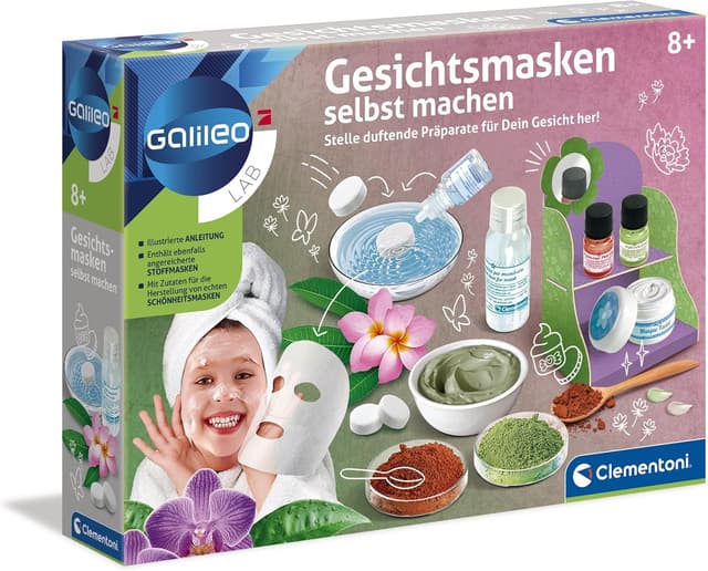 Detalle de Clementoni Galileo Lab DIY Gesichtsmasken ab 8