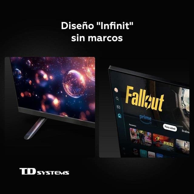 Detalle de td-systems QLED M40QC22TIZEN de 40" Full HD: Smart TV compacta con Tizen y HDR