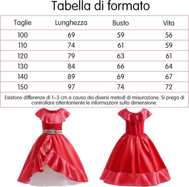 Thumbnail 1 de YOSICIL Elena Abito Principessa 3–8 anni