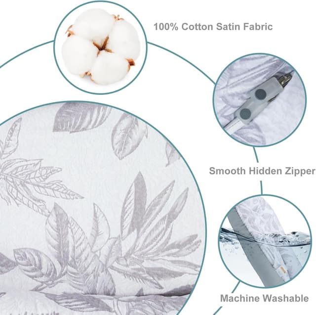 Detalle de Wdmiya Baby Nest Pod for Newborn (0–12 months) – 100% Cotton Baby Lounger in Grey