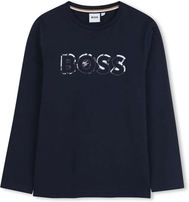 Detalle de BOSS J52380 T-shirt bambino e ragazzi in cotone