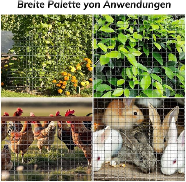 Thumbnail 4 de Cieex Wühlmausgitter 10×0,5m Drahtgitter 0,55 mm 🪤