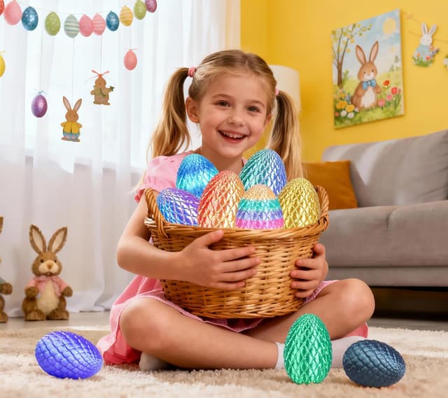 Thumbnail 6 de Olee Odee Dracheneier Fidget-Spielzeug 3D