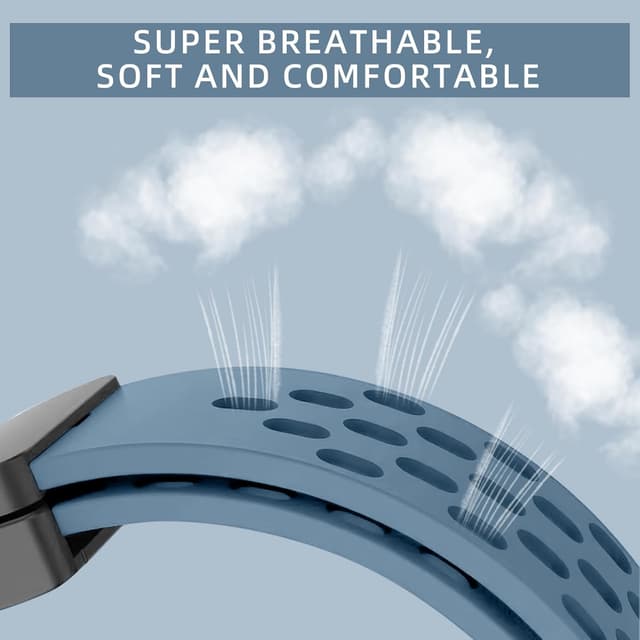 Detalle 1 de MaEiol Huawei Watch Fit strap, blue