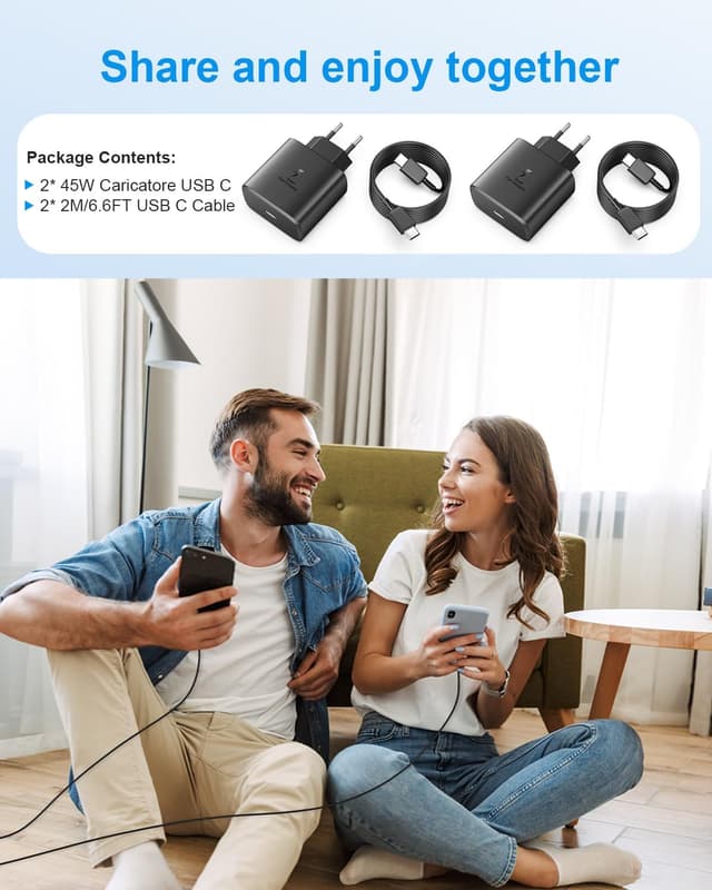 Thumbnail 2 de Samsung 45W USB C Schnellladegerät