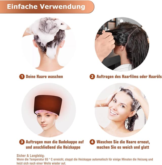 Thumbnail 4 de Totofac Casque chauffant vapeur 2 niveaux pour soins capillaires