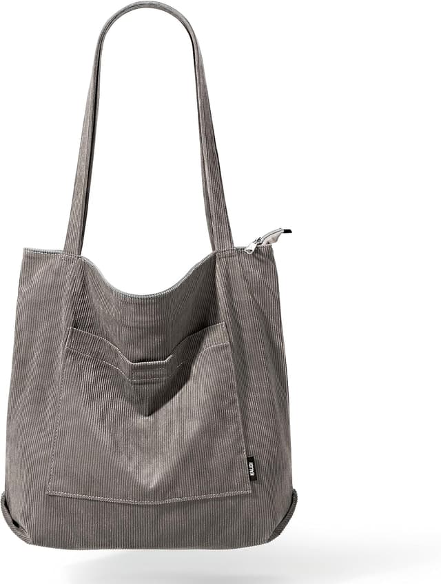 Detalle de KALIDI corduroy tote bag 17 inch