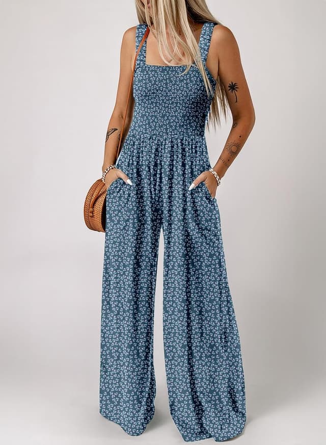 Detalle 2 de Dokotoo Casual Sleeveless Printed Jumpsuit