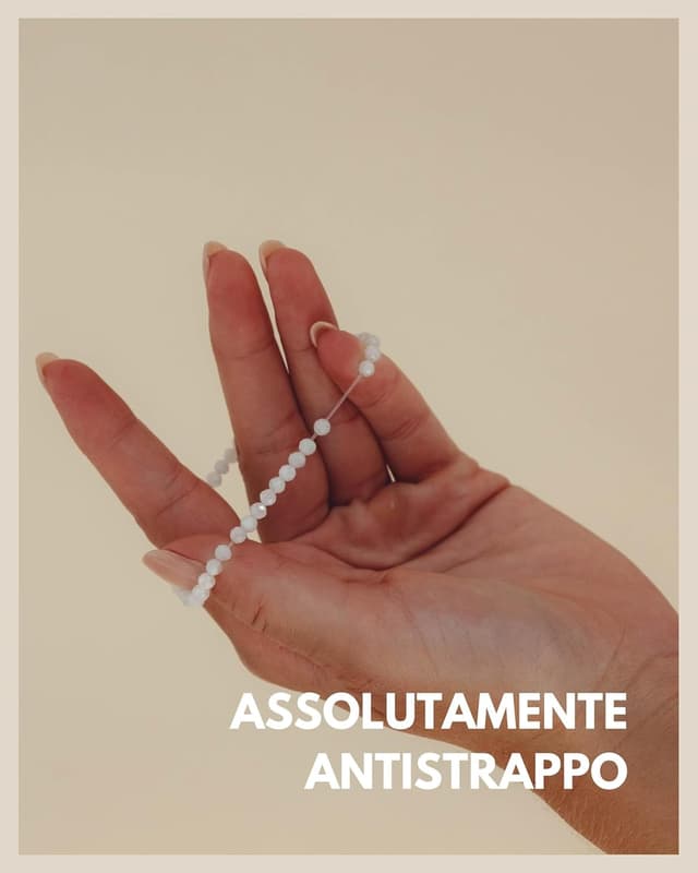 Detalle de GD GOOD.designs EST. 2015 bracciale da donna in pietre naturali con perle e argento 925