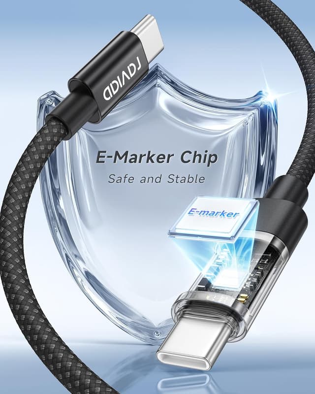 Thumbnail 4 de RAVIAD Cavo USB‑C 100W 1 m, confezione 2 pezzi 🔌