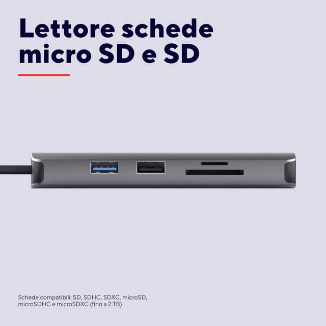 Thumbnail 5 de Trust Vylor Hub HDMI 4K 60Hz 8 in 1