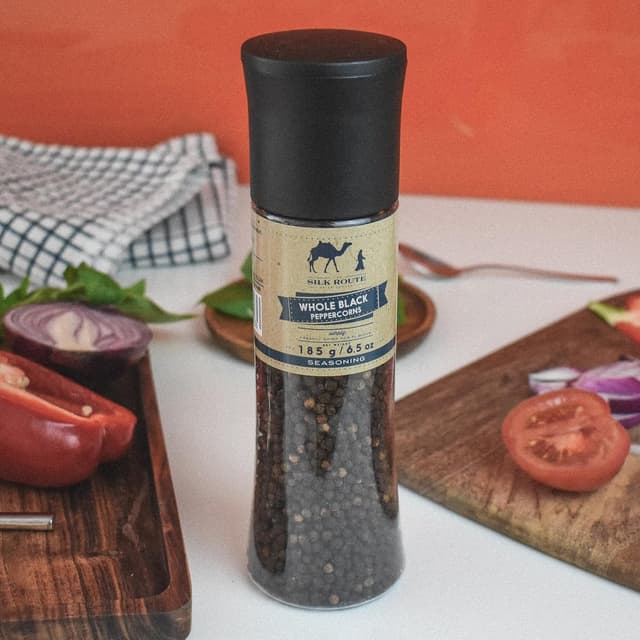 Thumbnail 2 de Silk Route Giant Whole Black Pepper Grinder 185g