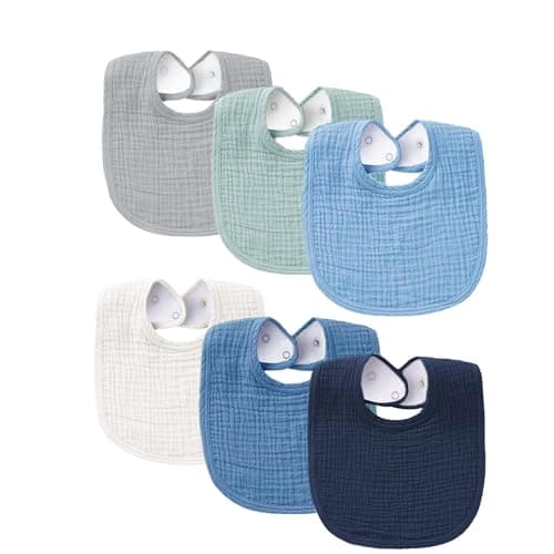 Imagen de SLOSH Baberos Recién Nacido Azul 🎀 en OfertitasTOP