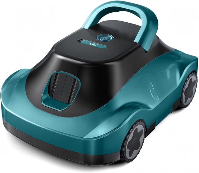 Detalle de Robot Piscine C5 sans fil : aspirateur et nettoyeur pour piscines hors-sol/enterrées jusqu’à 200 m²