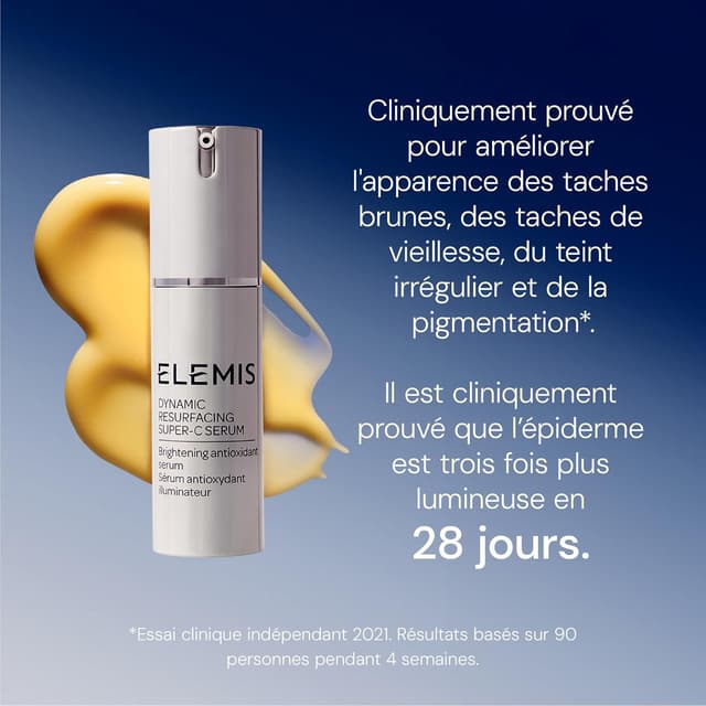 Detalle de ELEMIS Sérum super-c dynamic resurfaçant, éclaircissant affiné et illumine – 30 ml