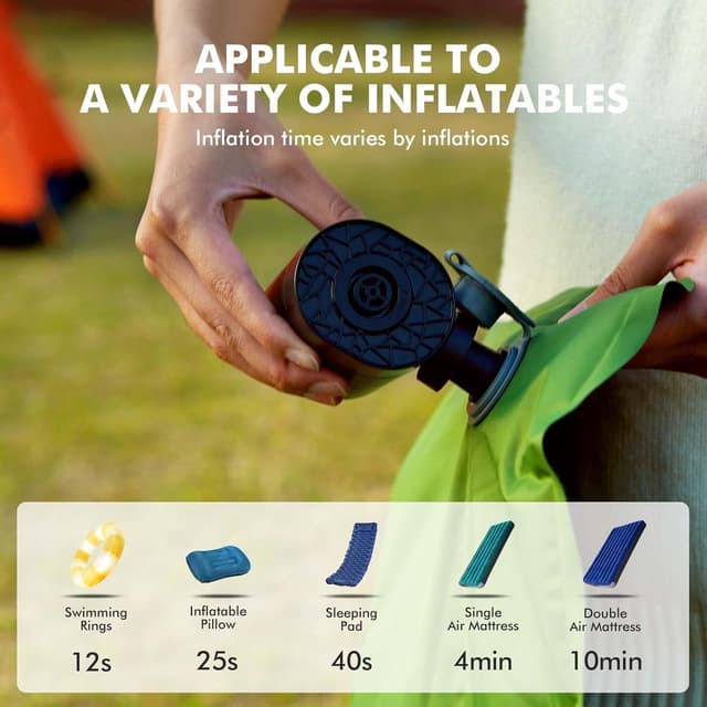 Thumbnail 6 de AKSOUL Electric Air Pump 1600mAh mini