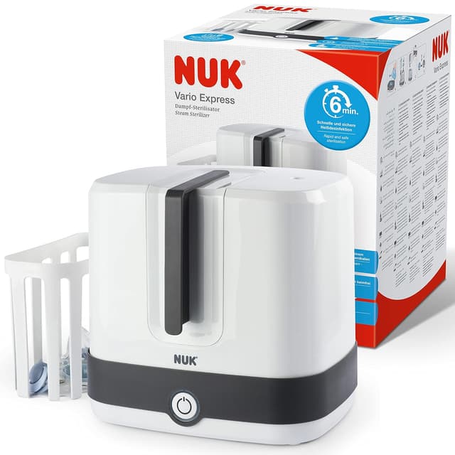 Imagen de NUK Vario Express Flaschensterilisator – 6 Flaschen in 6 Min. en OfertitasTOP