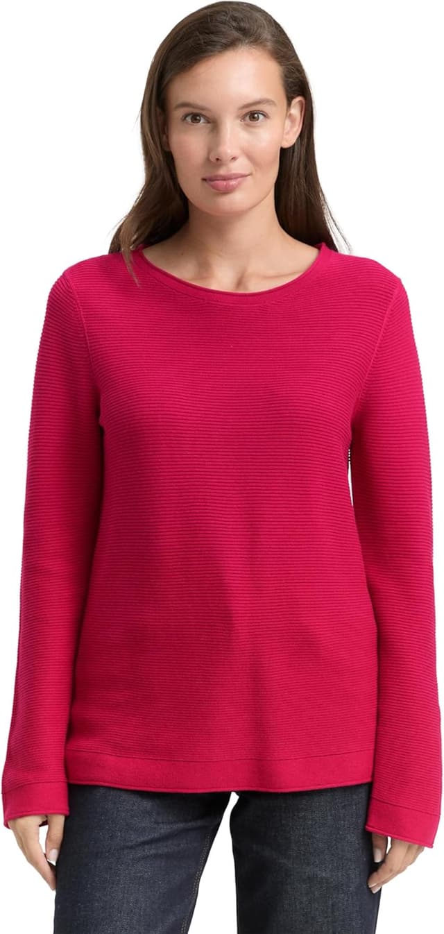 Detalle 2 de TOM TAILOR 1016503 Signature blazer in cotone biologico da donna (confezione da 1)