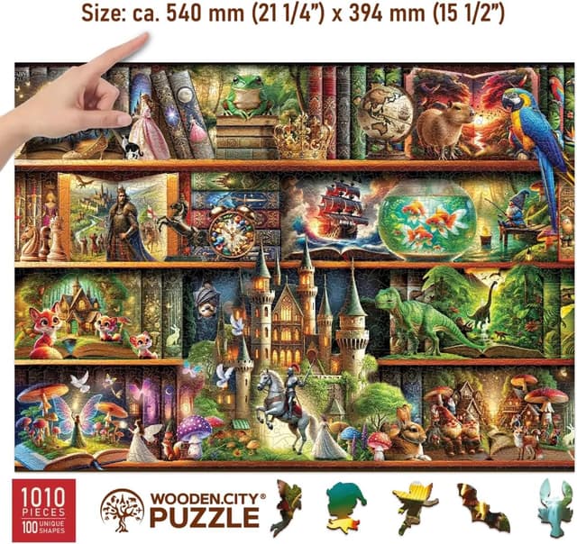 Thumbnail 1 de WOODEN.CITY Puzzles en bois 1010 pièces