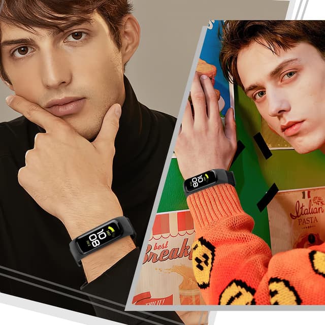 Thumbnail 6 de Huamanlou Nylon-Armband kompatibel mit Samsung Galaxy Fit 2 (Sport-Ersatzarmband)