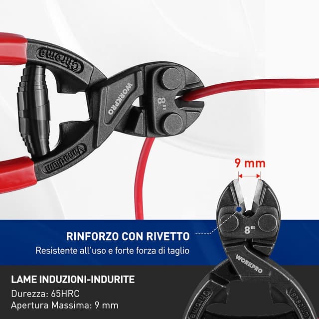 Thumbnail 2 de WORKPRO Tagliabulloni 200 mm