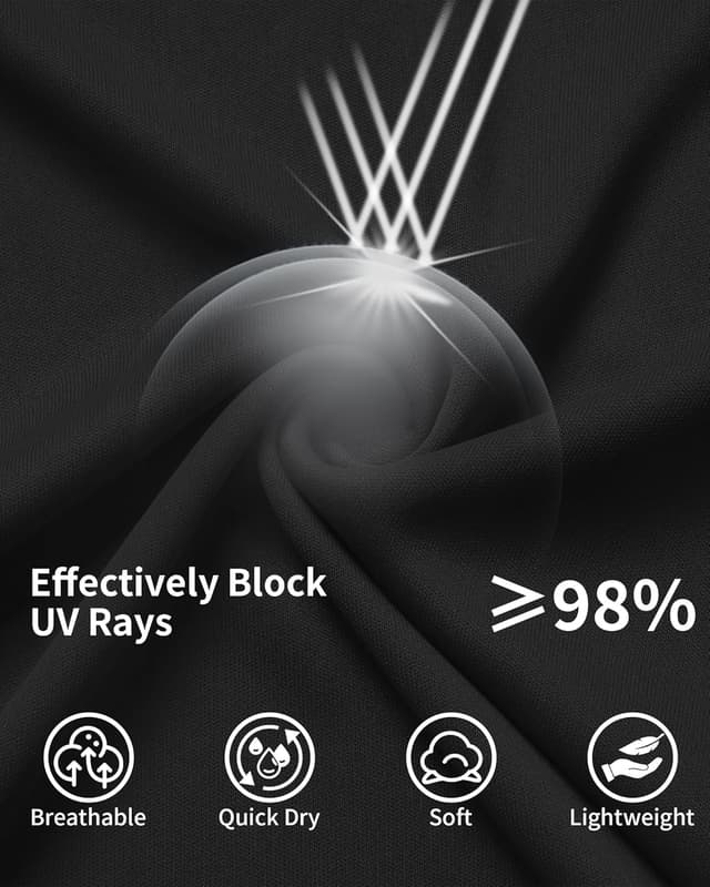 Detalle 2 de QBK Youth Neon UPF 50+ Dry Fit Long Sleeve Athletic Shirt (4T to 16)