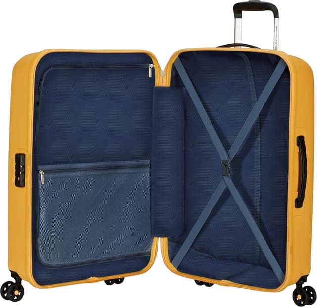 Detalle de American Tourister Ellipso Spinner M Maleta 68cm Amarillo 🍌