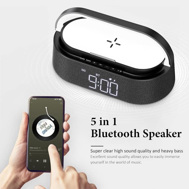 Thumbnail 4 de FREEFISH Bluetooth Speaker 15W Wireless Charger