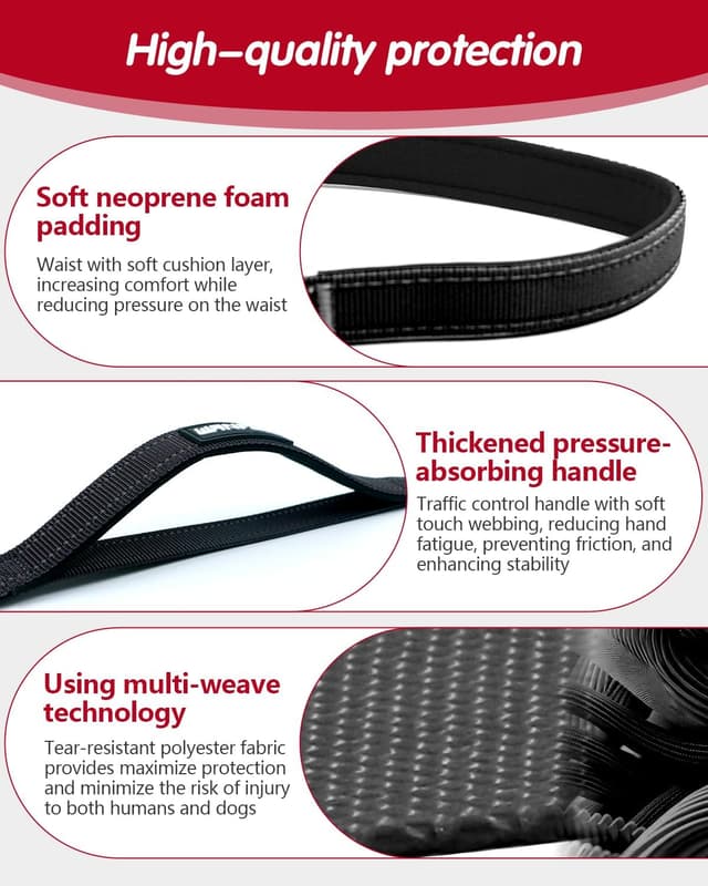 Detalle 2 de WANFIRE Freihandleine 9,5 ft đŠź