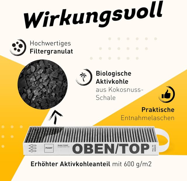 Thumbnail 3 de Bora Pure PUAKF Aktivkohlefilter 1 Stück