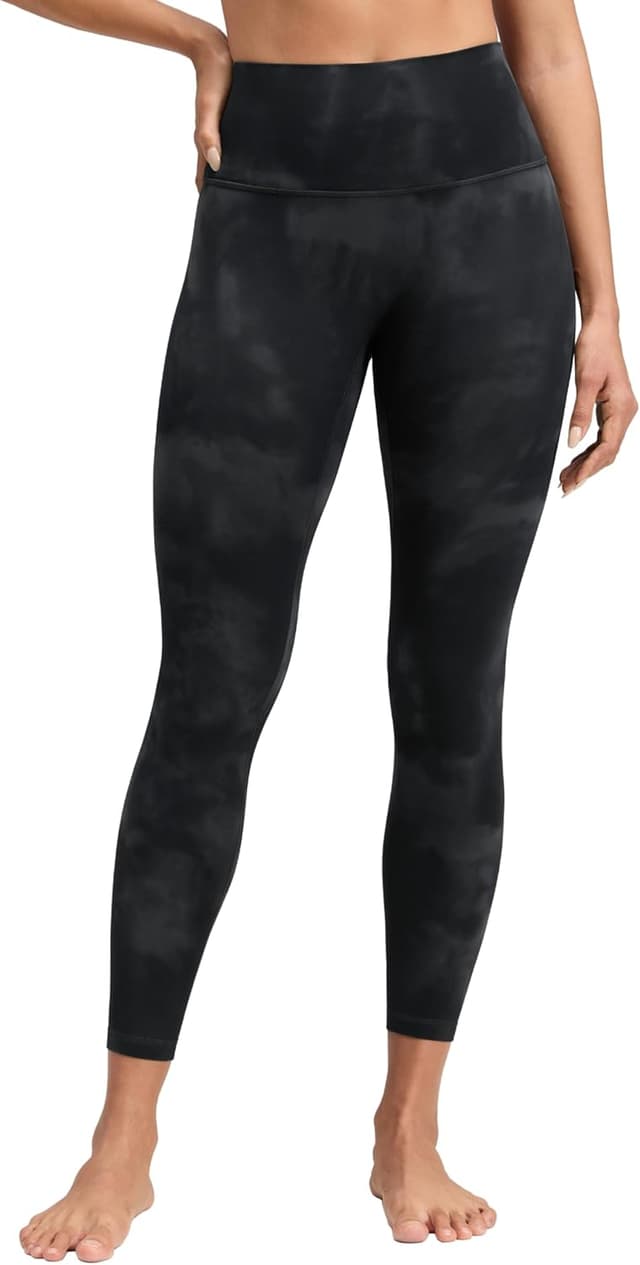 Detalle 2 de CRZ YOGA Womens Butterluxe No Front Seam Yoga Leggings (25 inch) – High-Waisted Seamless Stretch Pants