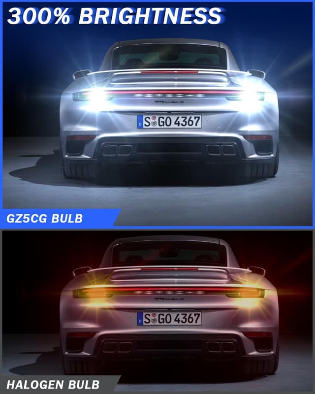 Detalle 2 de 7443 LED W21 5W bulbs, 1500lm