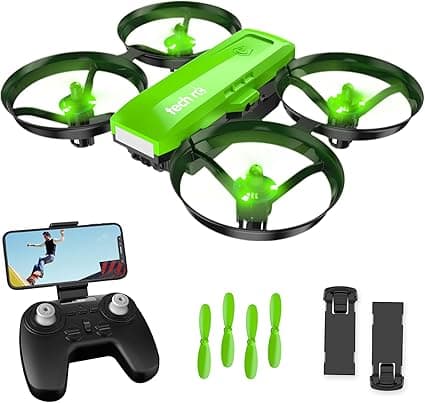 Imagen de EYLM Mini Drone 📷 HD 1080P con App y 2 BaterÃas en OfertitasTOP