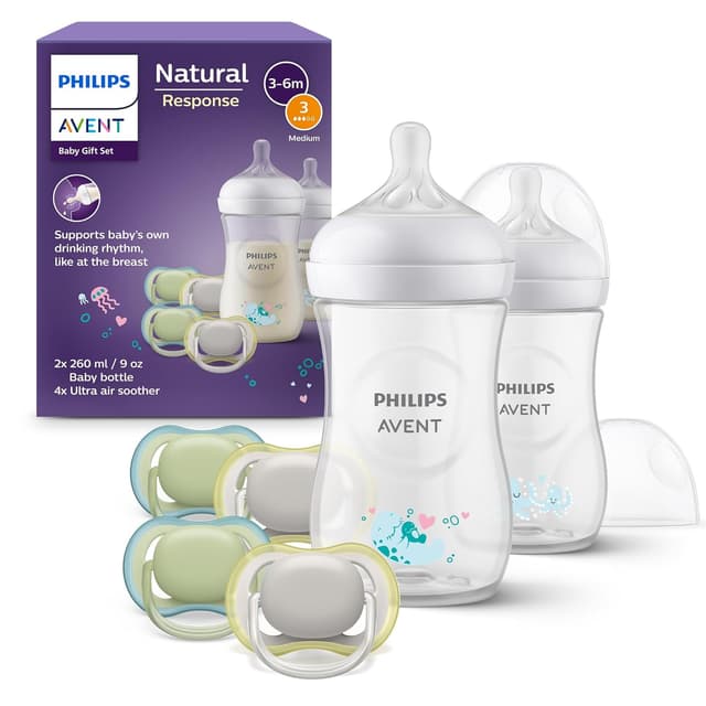 Imagen de AVENT Natural Response Geschenkset 2x260 ml en OfertitasTOP