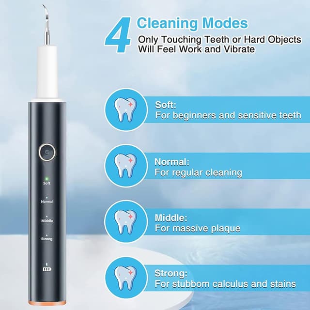 Detalle 2 de Zahnsteinentferner Zahndusche 4 Modi IPX7