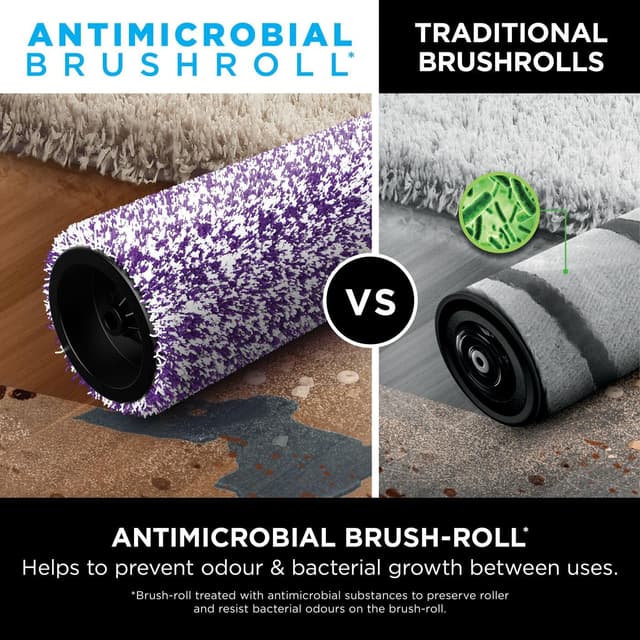 Detalle de Shark HydroVac Corded Hard Floor Cleaner WD110UK (Wet & Dry, Self-Cleaning, Anti-microbial brush-roll)